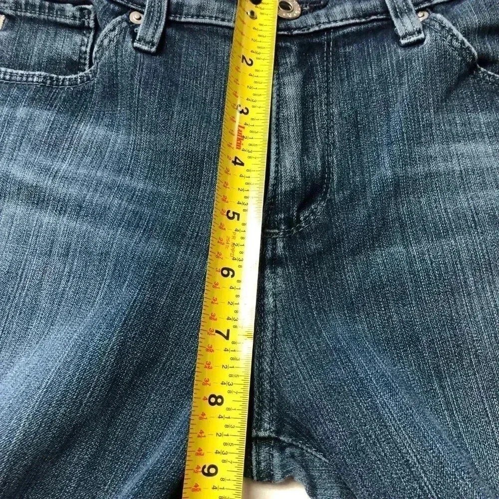AG Adriano Goldschmied The Prima Mid-Rise Cigarette Blue Jean 27R - Picture 11 of 13